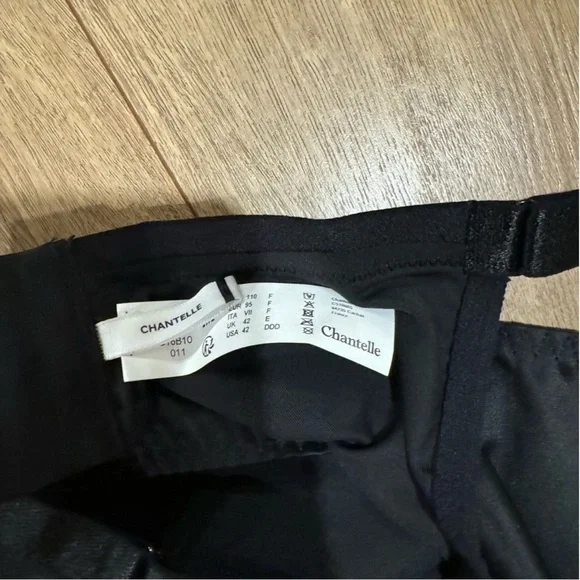 NWT Chantelle Every Curve Full Coverage Unlined Bra in Black Size 42DDD / 42F - Picture 9 of 9